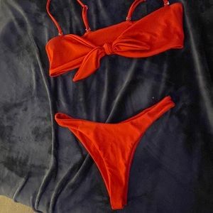 Red bikini